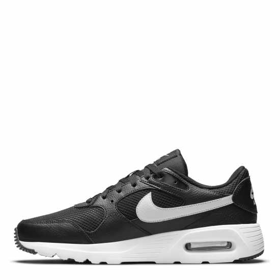 Nike Air Max Sc Shoes Mens Черно/Бяло Nike Air Max Sc Shoes Mens Черно/Бяло