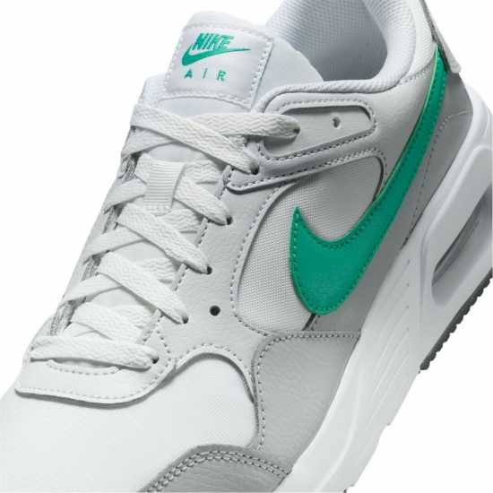 Nike Air Max Sc Shoes Mens Бяло/Зелено Nike Air Max Sc Shoes Mens Бяло/Зелено