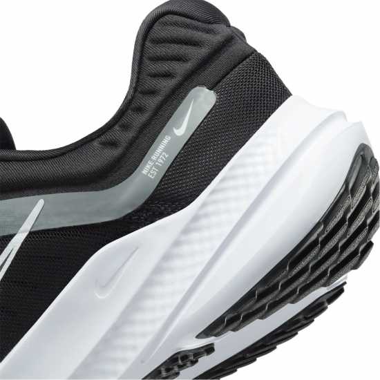 Nike Quest 5 Trainers Mens Black/White Мъжки маратонки