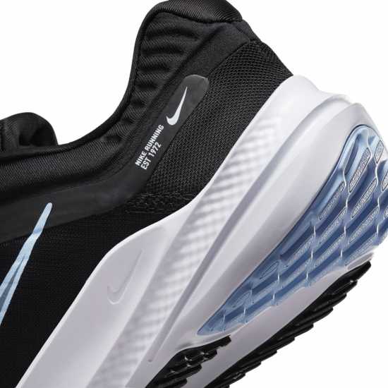Nike Quest 5 Trainers Mens Black/Blue Мъжки маратонки