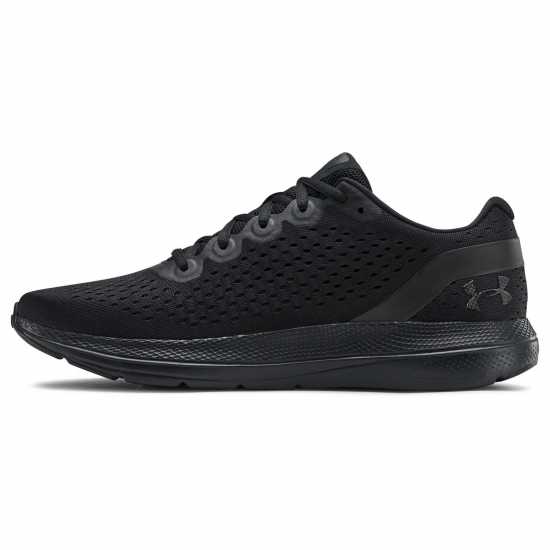 Under Armour Armour Charged Impulse Trainers Mens Triple Black Мъжки маратонки