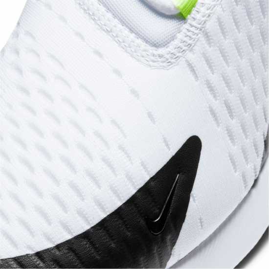 Nike Air Max 270 Trainers Mens White/Blk/Volt Мъжки маратонки