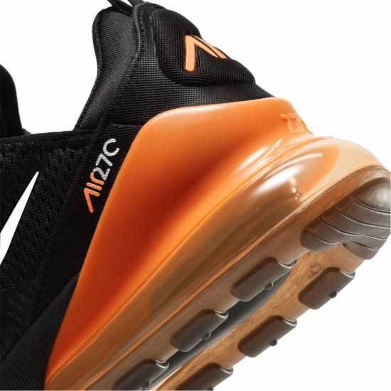 Nike Air Max 270 Trainers Mens Blk/OpYlw/LGry Мъжки високи кецове