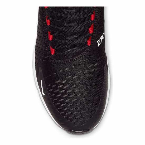 Nike Air Max 270 Trainers Mens Black/Red/Wht Мъжки високи кецове