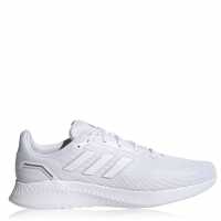 Adidas Run Falcon 2.0 Shoes Unisex White/White Мъжки високи кецове