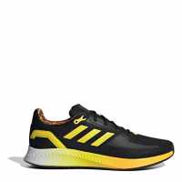 Adidas Run Falcon 2.0 Shoes Unisex Black/Yellow Мъжки маратонки