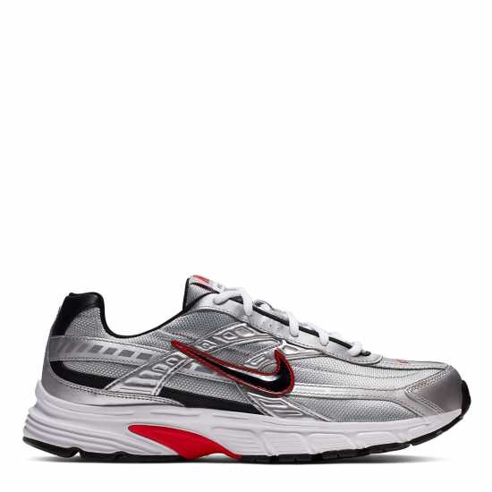 Nike Initiator Men's Running Shoes Silver/Red/Blk Nike Initiator Men's Running Shoes Silver/Red/Blk
