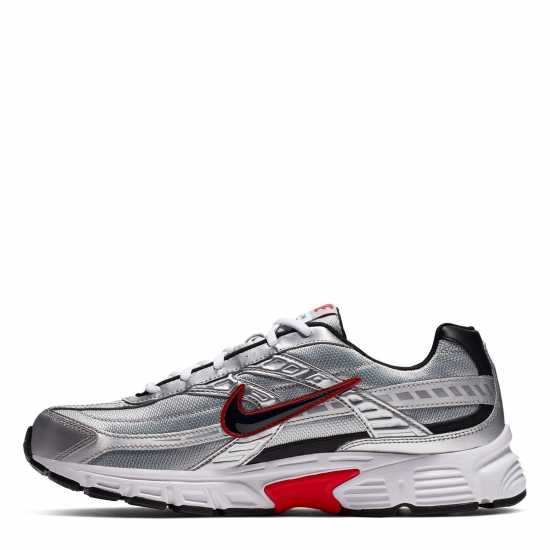 Nike Initiator Men's Running Shoes Silver/Red/Blk Nike Initiator Men's Running Shoes Silver/Red/Blk
