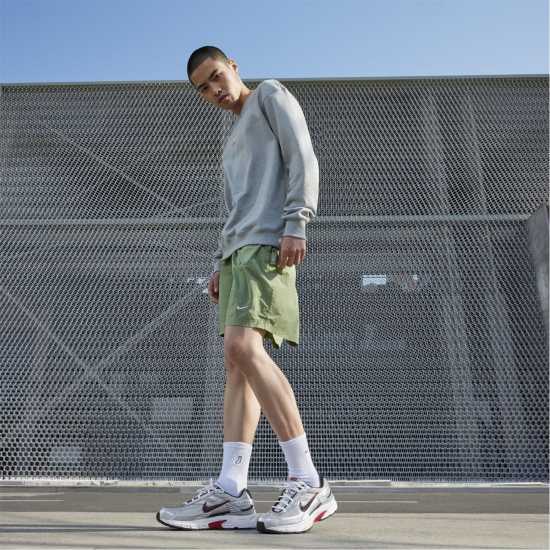 Nike Initiator Men's Running Shoes Silver/Red/Blk Nike Initiator Men's Running Shoes Silver/Red/Blk