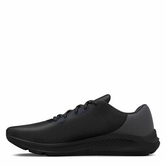 Under Armour Мъжки Маратонки Armour Charged Pursuit 3 Mens Trainers Triple Black - Мъжки маратонки