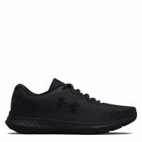 Under Armour Armour Charged Rogue 3 Trainers Mens Triple Black Мъжки маратонки