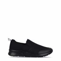 Slazenger Мъжки Обувки Без Връзки Zeal Mens Slip On Shoes Black/Black Мъжки маратонки