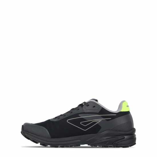 Karrimor Verge Trail Runners Mens Black/Lime Мъжки маратонки