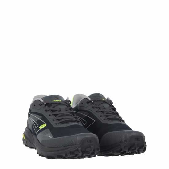 Karrimor Verge Trail Runners Mens Black/Lime Мъжки маратонки