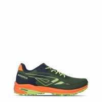 Karrimor Verge Trail Runners Mens Зелен/Оранжев Мъжки маратонки