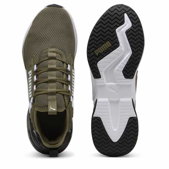Puma Retaliate 3 Runners Mens Олива/Черно Puma Retaliate 3 Runners Mens Олива/Черно