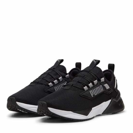 Puma Retaliate 3 Runners Mens Black/White Puma Retaliate 3 Runners Mens Black/White