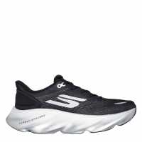 Skechers Aero Burst Running Trainers Mens Black/White Мъжки маратонки за бягане