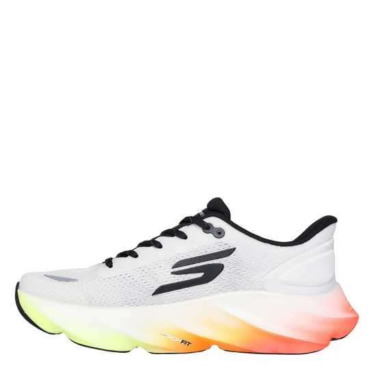 Мъжки маратонки за бягане Skechers Aero Burst Running Trainers Mens White/Multi Skechers Aero Burst Running Trainers Mens White/Multi Мъжки маратонки за бягане
