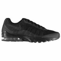 Nike Air Max Invigor Trainers Mens Black/Black Мъжки високи кецове