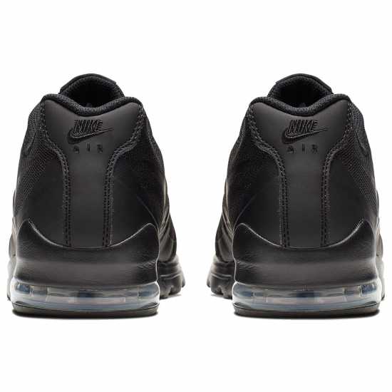Nike Air Max Invigor Trainers Mens Black/Black Мъжки високи кецове