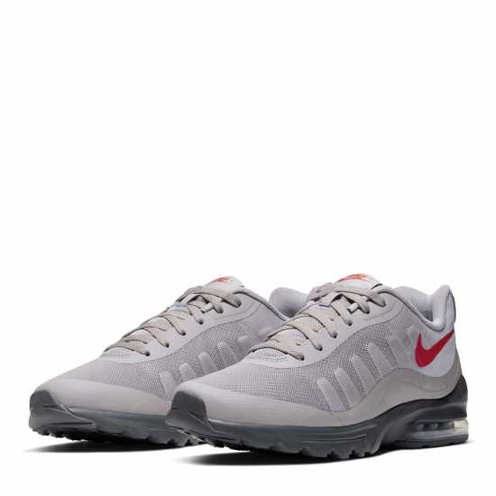 Nike Air Max Invigor Trainers Mens Сребро/Червено Nike Air Max Invigor Trainers Mens Сребро/Червено
