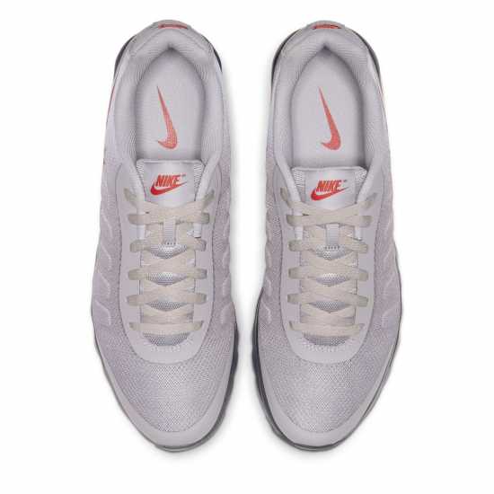 Nike Air Max Invigor Trainers Mens Сребро/Червено Nike Air Max Invigor Trainers Mens Сребро/Червено