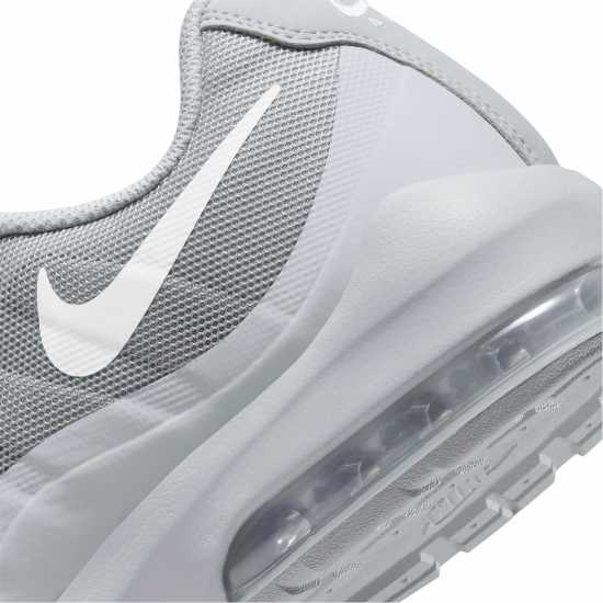Nike Air Max Invigor Trainers Mens Grey/White Мъжки високи кецове