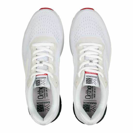 Мъжки маратонки Karrimor Tempo Running Trainers Mens Бяло/Червено Karrimor Tempo Running Trainers Mens Бяло/Червено Мъжки маратонки