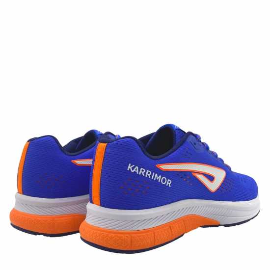 Karrimor Мъжки Маратонки За Бягане Tempo 8 Mens Running Trainers Blue/Orange Мъжки маратонки