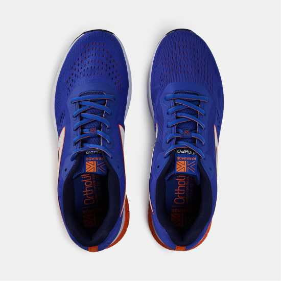 Мъжки маратонки Karrimor Tempo Running Trainers Mens Синьо/Оранжево Karrimor Tempo Running Trainers Mens Синьо/Оранжево Мъжки маратонки