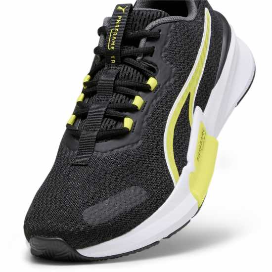 Puma Pwrframe Tr2 Training Shoes Black/Yellow - Мъжки маратонки
