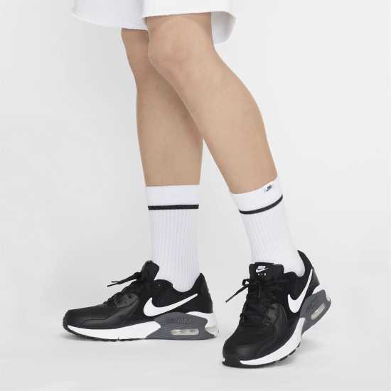 Nike Mens Air Max Excee Trainers Black/White Мъжки високи кецове