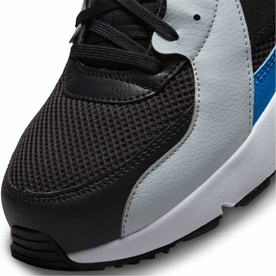 Nike Mens Air Max Excee Trainers Blk/Wht/Blue Мъжки високи кецове