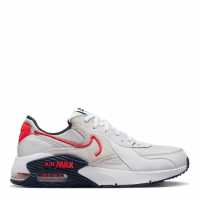 Nike Mens Air Max Excee Trainers Grey/Red Мъжки маратонки
