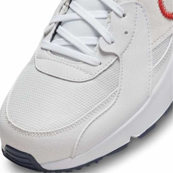 Nike Mens Air Max Excee Trainers Grey/Red Мъжки маратонки