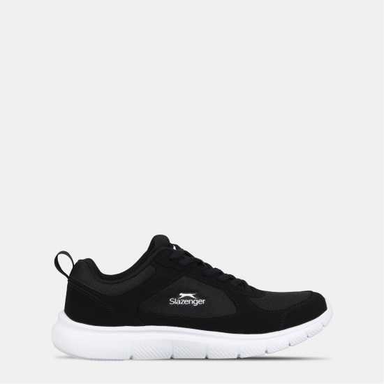 Slazenger Force Mesh Trainer Mens Черно/Бяло 