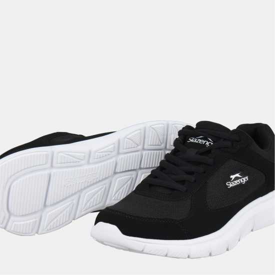 Slazenger Force Mesh Trainer Mens Черно/Бяло 