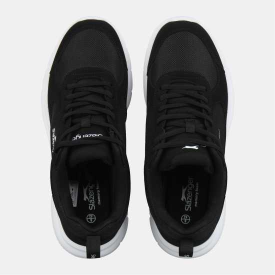 Slazenger Force Mesh Trainer Mens Черно/Бяло 