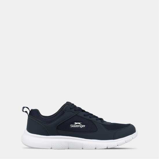 Slazenger Force Mesh Trainer Mens Морско синьо/Бяло 