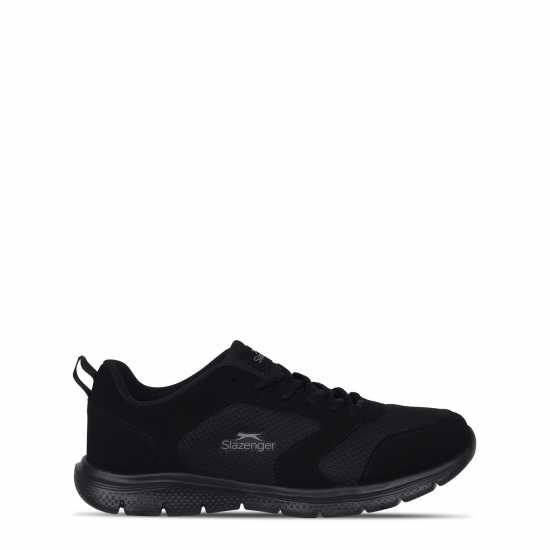 Slazenger Force Mesh Trainer Mens Черно/Черно 