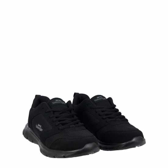 Slazenger Force Mesh Trainer Mens Черно/Черно 