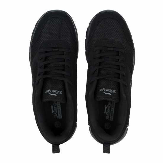 Slazenger Force Mesh Trainer Mens Черно/Черно 