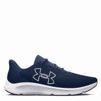 Under Armour Мъжки Обувки За Бягане Charged Pursuit 3 Big Logo Running Shoes Mens Academy/White Мъжки маратонки