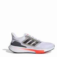 Adidas Мъжки Обувки За Бягане Eq21 Running Shoes Mens White/Black/Ora Мъжки маратонки