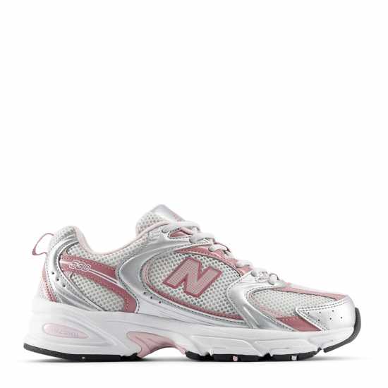 New Balance Womens 530 Trainers Silver/Rosewood 