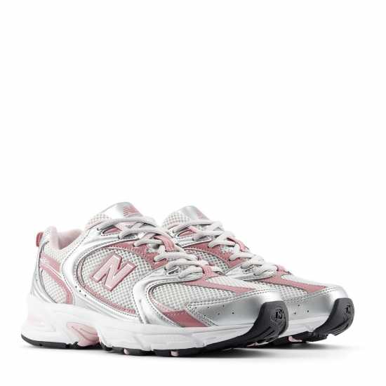 New Balance Womens 530 Trainers Silver/Rosewood 