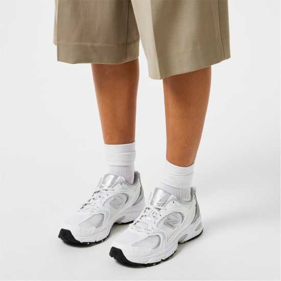 New Balance New New Balance 530 Бяло/сребро Дамски високи кецове