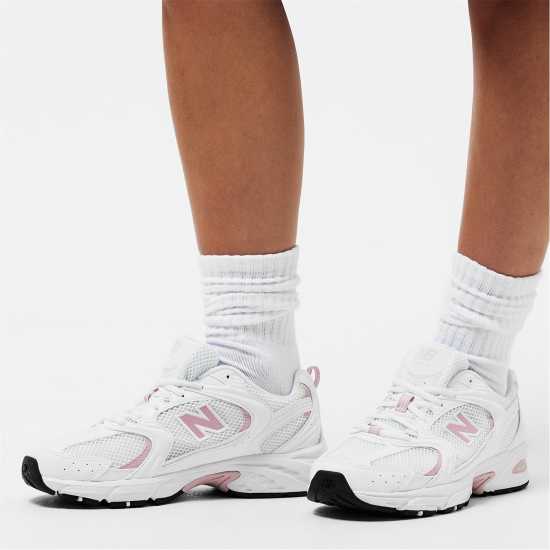 New Balance Womens 530 Trainers Бяло/Розово 