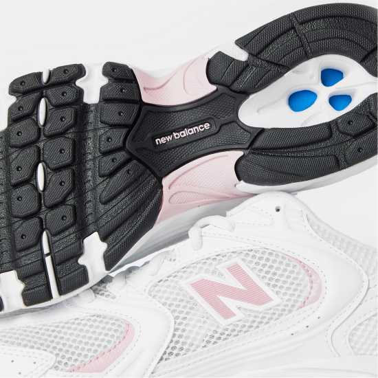 New Balance Womens 530 Trainers Бяло/Розово 